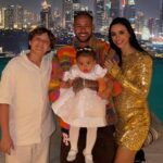 Neymar, Bruna, Davi Lucca e Mavie