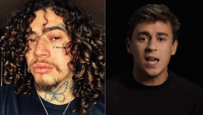 Whindersson Nunes e Nikolas Ferreira trocam farpas nas redes.