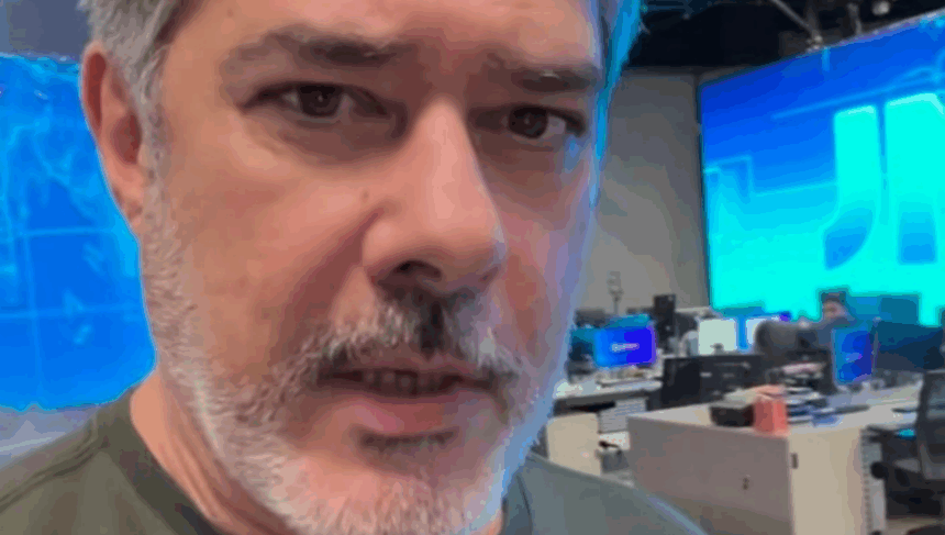 “Vão mandar em mim”, diz Bonner em post com equipe do Globo Repórter