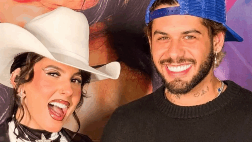 Ana Castela aumenta rumores de romance após ser questionada sobre Zé Felipe.