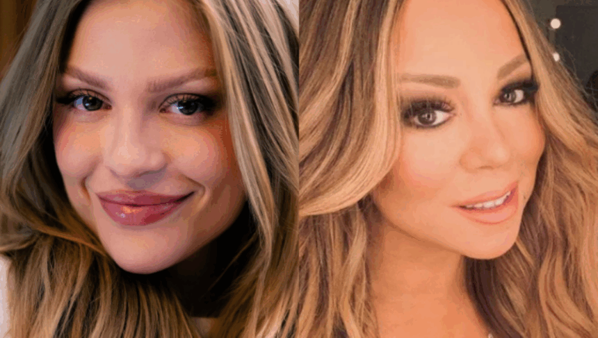 Luísa Sonza detalha momento em que visitou Mariah Carey nos EUA.