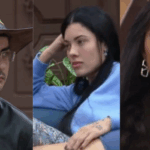 Carol aceita dividir função com Rayane e as duas convocam Dudu: 'Acorda, Fazendeiro'.