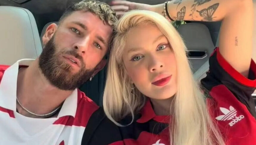 Léo Pereira e Karoline Lima