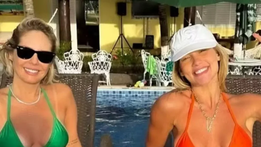 Thaís Gebelein, esposa de Pedro Leonardo e cunhada de Zé Felipe, curtiu uma publicação com críticas a Virginia Fonseca em Barretos.
