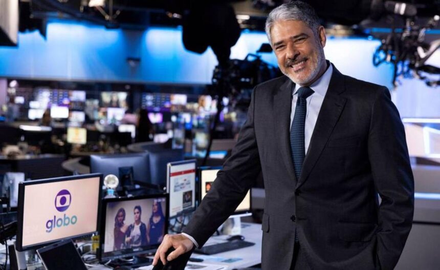 Globo anuncia saída de William Bonner do Jornal Nacional