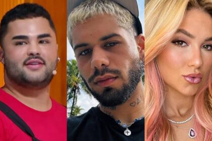 Lucas Guedez, Zé Felipe e Virginia Fonseca