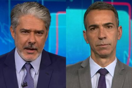 William Bonner pode ser substituído por César Tralli no Jornal Nacional, da Globo