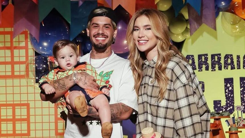 José Leonardo, Zé Felipe e Virgínia Fonseca