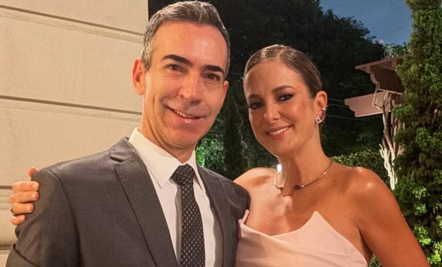 César Tralli e Ticiane Pinheiro