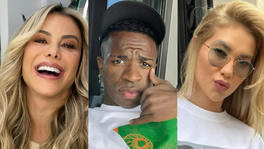 Poliana Rocha, Vini Jr e Virgínia Fonseca