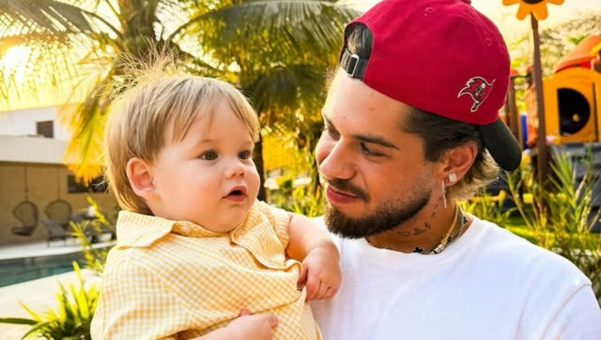 Zé Felipe e filho José Leonardo