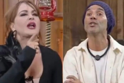 Gaby Spanic e Fernando Sampaio em A Fazenda 17