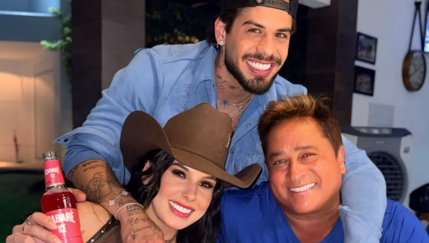Ana Castela, Zé Felipe e Leonardo