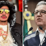 Rapper Hungria e Alexandre Padilha