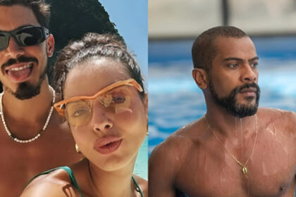 Gabriel David, Giovanna Lancellotti e Samuel de Assis