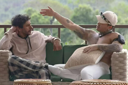 Shia e Wallas em A Fazenda 17.