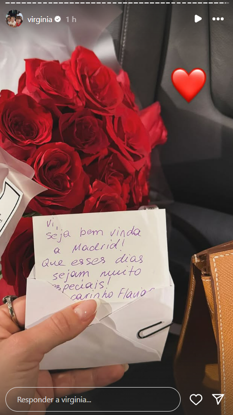 Virginia buquê de rosas