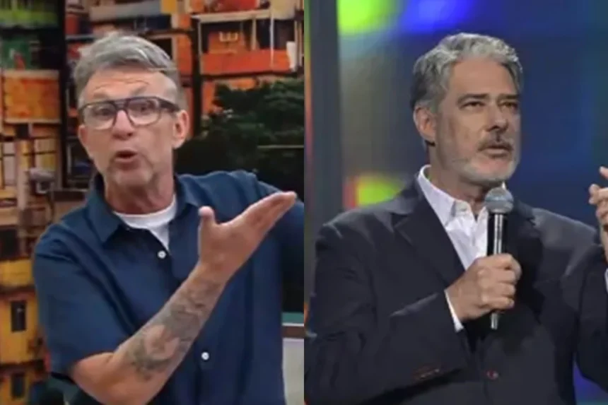 Craque Neto e William Bonner
