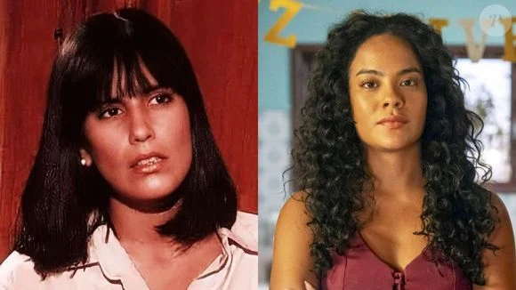 Glória Pires e Bella Campos em "Vale Tudo" como Maria de Fátima