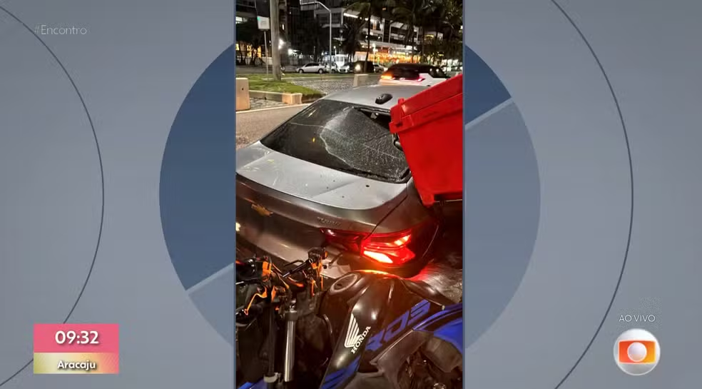 Acidente de carro Lucas Leto
